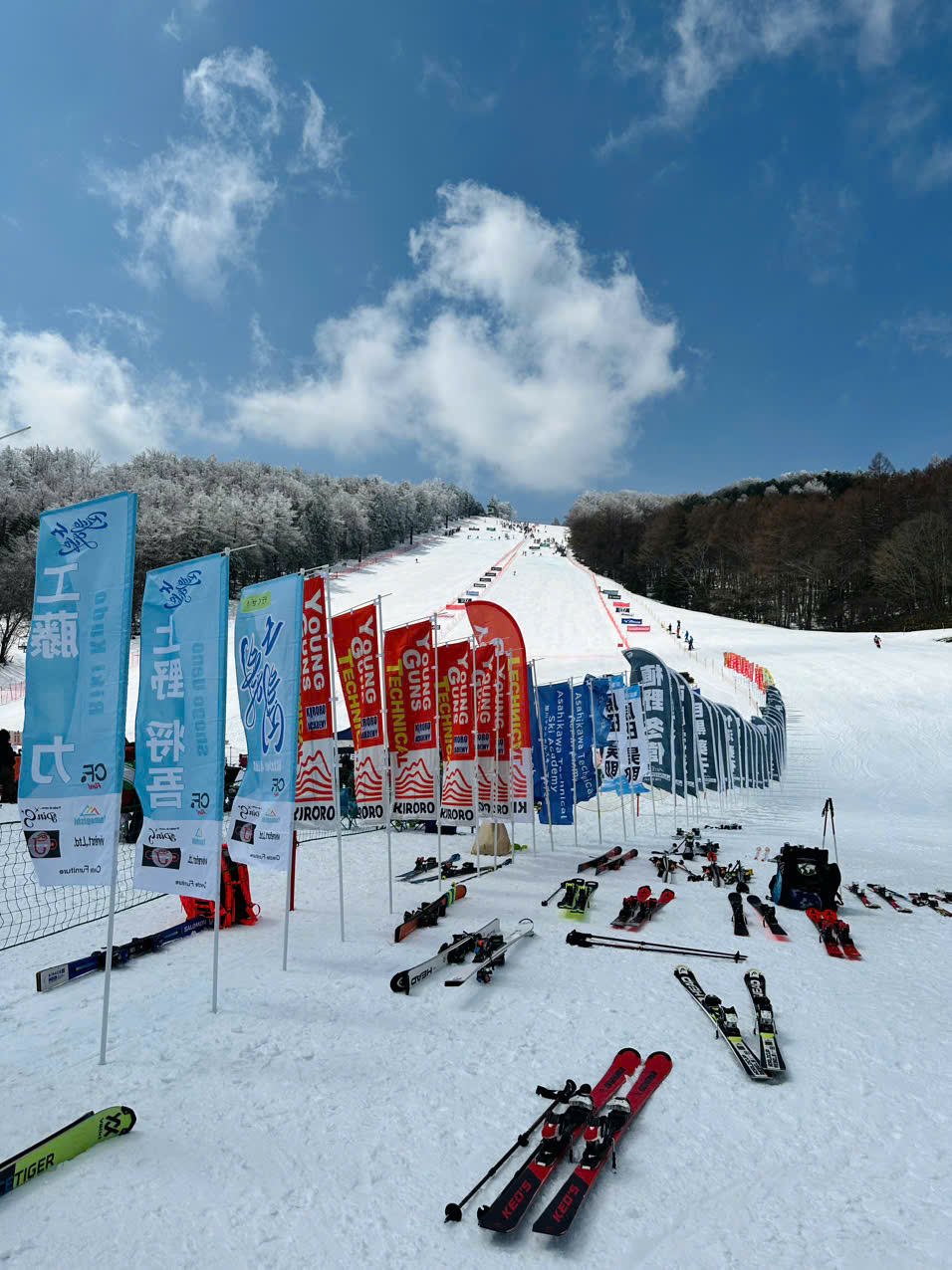 スキーレッスン