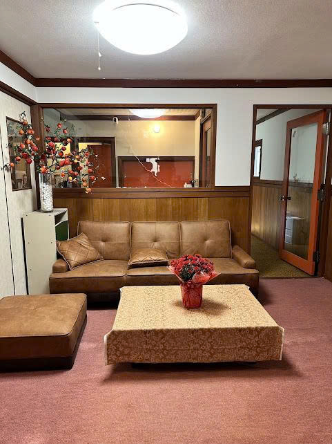 喫煙エリアの写真